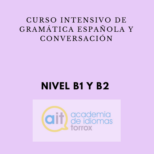 GENERAL INTENSIVE COURSE Level B1 and B2 (Grammar and Conversation)