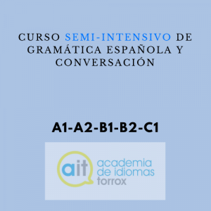 Curso de gramática española y conversación (10 horas semanales)